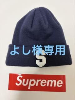 Supreme ニット帽 ネイビー $マークのサムネイル