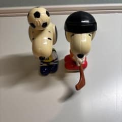 サッカースヌーピー (ハッピーセット)スポーツ フィギュア 2点セットのサムネイル
