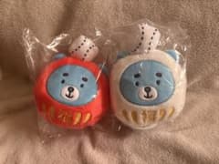 北海道日本ハムファイターズ えふたん だるま ぬいぐるみ 2種セットのサムネイル