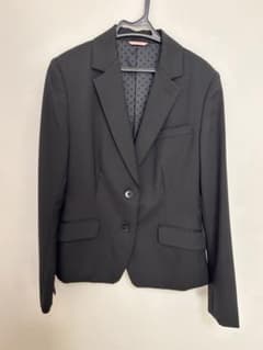 ブラック ストレッチ スーツジャケット　nlineのサムネイル