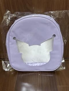【新品】クロミちゃん　クリアウィンドウリュック　パープル