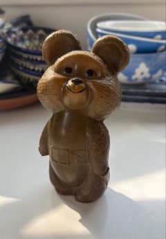 旧ソ連 USSR モスクワ五輪 ミーシャ 熊 フィギュア ヴィンテージ 貴重 旧ソ連 USSR モスクワ五輪 ミーシャ 熊 フィギュア ヴィンテージ 貴重