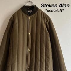 Steven Alan 中綿ブルゾン プリマロフト キルティング カーキ - メルカリ
