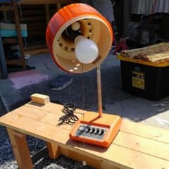 レトロ電気スタンドのサムネイル