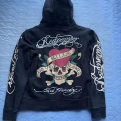 Ed Hardy Red Pepper コラボ ジップアップパーカーのサムネイル