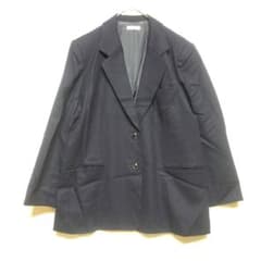 RUBAN ROUGE テーラードジャケット ネイビー 紺 LL ウール - メルカリ