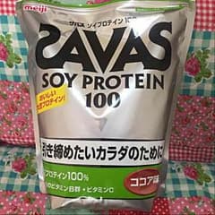 ザバス ソイプロテイン 100(ココア味)のサムネイル