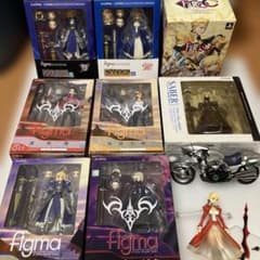 値下げ！〜figma☆Fate セイバー フィギュアセット - メルカリ