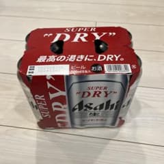 Asahi SUPER DRY ビール 500ml 6缶のサムネイル