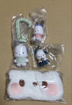 【匿名配送】ポチャッコ　ガチャガチャ　4点セット