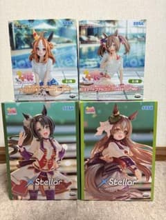 [4 점 세트] 말 딸 X Stellar 피규어 외