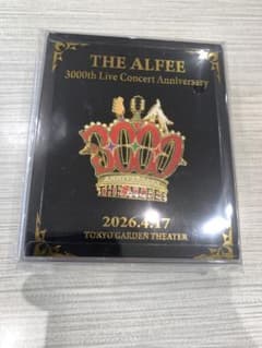 THE ALFEE LIVE3000回記念 ピンバッジ - メルカリ
