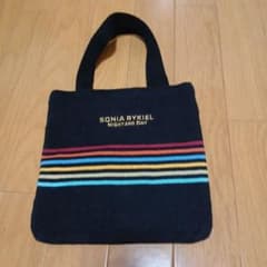 SONIA RYKIEL NIGHT AND DAY ニットバッグ