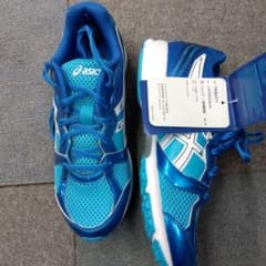 asics スニーカー 23.5cm 青のサムネイル