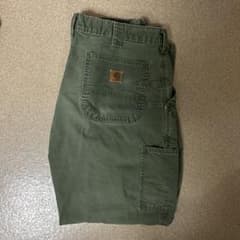 carhartt ワークパンツ　オリーブグリーンのサムネイル
