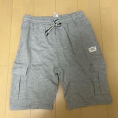 4XLサイズ　グレー　ERDU&IZC カーゴショートパンツ ドローコード付きのサムネイル
