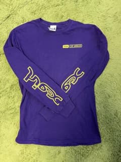 エックスガール　ロングTシャツ　紫のサムネイル