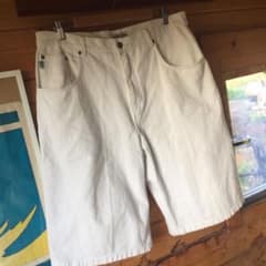 90s guess ハーフデニム ホワイトデニムのサムネイル