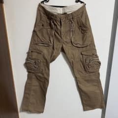 美品】Lee ブラウンカーゴパンツ - メルカリ