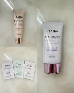 ダルバ　UVエッセンスサンクリーム　紫下地　50ml ➕おまけのサムネイル