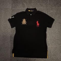 archive swag polo ralph lauren ポロシャツ 黒 - メルカリ