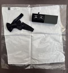 THE TREAT DRESSING 蝶ネクタイ・カフス・チーフ3点セット - メルカリ