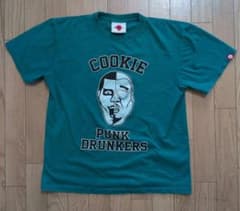 パンクドランカーズ 野性爆弾くっきー COOKIE Tシャツ L ターコイズ