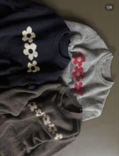 UNE MANSION 花柄 ニット FLOWER KNITのサムネイル