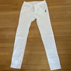 お値下げしました！ PEARLY GATES 美品ストレッチパンツ　ホワイトのサムネイル