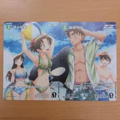 遠山和葉 服部平次 プロモ ノーマル Vol.11 名探偵コナンカードゲーム