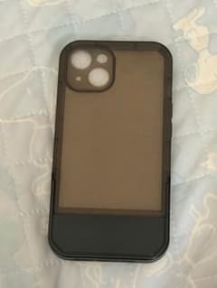 iPhone14用ケース スタンド付き ブラックのサムネイル