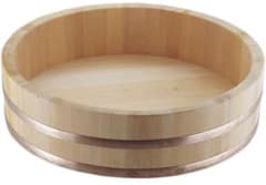 新品ヤマコー 木製銅箍 飯台(サワラ材) 66cm 寿司桶 - メルカリ