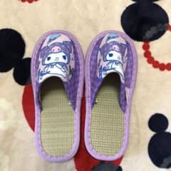 サンリオクロミちゃん    タタミスリッパ   中紫色のサムネイル