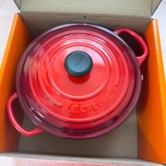 LE CREUSET チェリー 22cm キャセロール ル・クルーゼ 鍋 - メルカリ