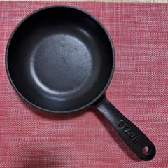 staub ストウブ スキレット ブラック 16cm フライパン - メルカリ