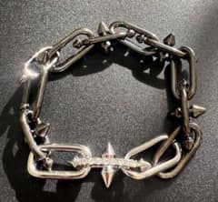 ジルコニア タイタンスパイク ブレスレット シルバー 登坂広臣 OMI