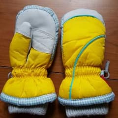 子供　スキー手袋のサムネイル