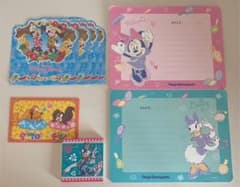 ディズニーメモ帳セットのサムネイル