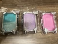 DAISO ダイソー　キャリーケース型小物入れ⭐︎3個セット - 2