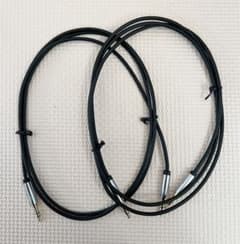 ステレオミニプラグ オーディオケーブル 3.5mm 1.2m 2点セットのサムネイル
