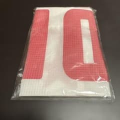 レ*ン様 赤と白のグリッドエコバッグのサムネイル