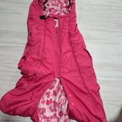 BABYDOLL ベビー用 防寒ケープ おくるみ　ピンクのサムネイル