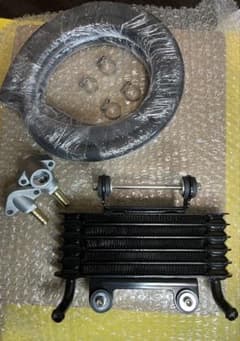 カワサキ Z1 Z2 kz900 汎用 オイルクーラー【セット】 - メルカリ