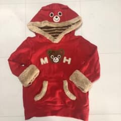 ミキハウス パーカー トレーナー なりきり プッチーくん 100 110のサムネイル