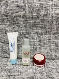 SK-II 化粧水乳液サンプル、イリューム クレンジングジェルサンプルのサムネイル