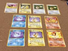 ポケモンカードセット　ブースター、シャワーズ、サンダースのサムネイル