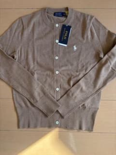 【新品タグ付き】Polo Ralph Lauren ベージュ カーディガン XSのサムネイル