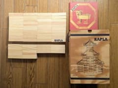 ひろ様分 KAPLA 280ピース 木製積み木 - メルカリ