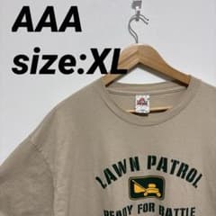 る*り様 【US古着】トリプルエー 半袖シャツ Tシャツ プリントロゴ XLのサムネイル