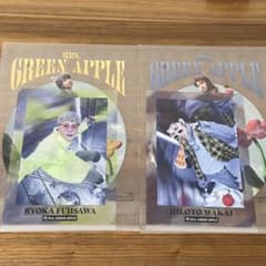 Mrs. GREEN APPLE 이치 반 쿠지 클리어 파일 스티커 미세스